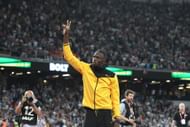 Bolt at the IAAF London 2017 World Athletics Championships - (Source: Getty)